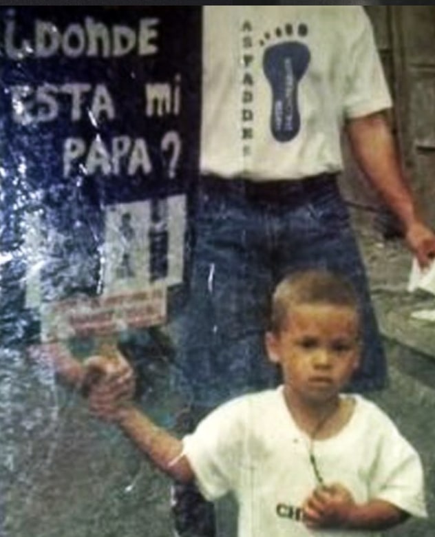 Material de archivo: Juanfer de niño
